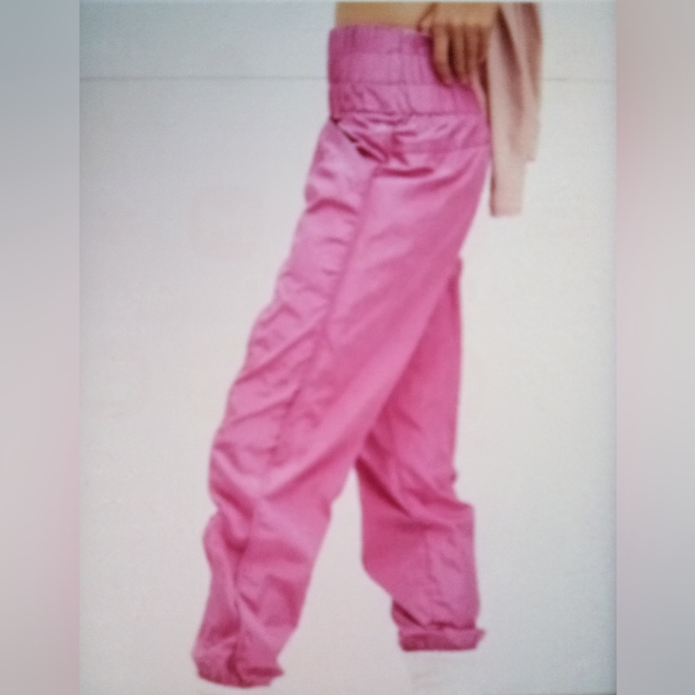 FP Movement The Way Home Pink Joggers, Pull On Pants, Small - Picture 4 of 12